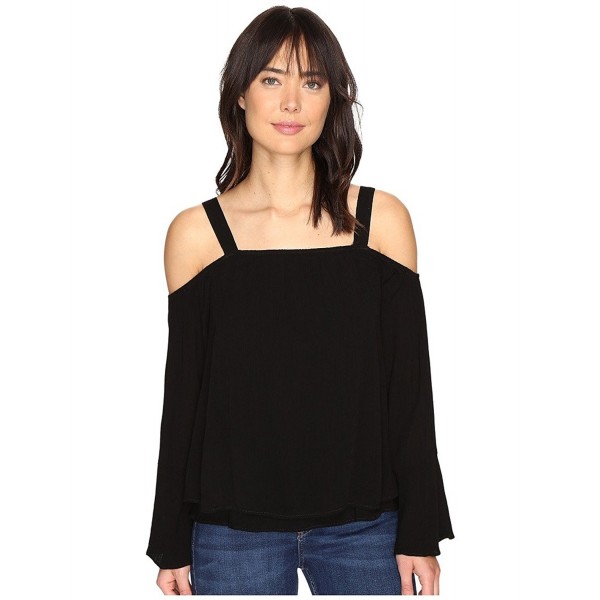 Sanctuary Womens Melody Shoulder Blouse