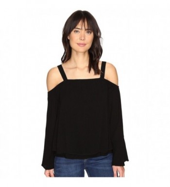 Sanctuary Womens Melody Shoulder Blouse