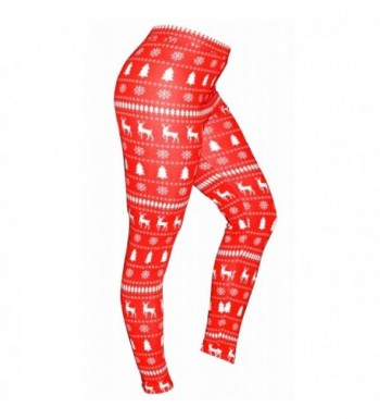 Womens Winter Matching Holiday Leggings