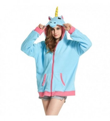 DarkCom Cartoon Unicorn Outerwear Sweatshirt