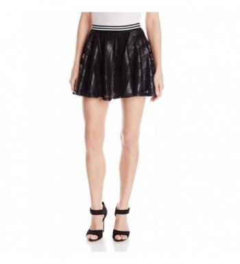 BCBGeneration Womens Circle Skirt Black