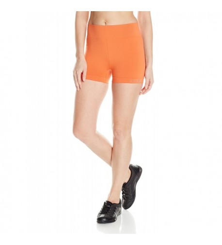 Oiselle Womens Flyte Shorts Orange