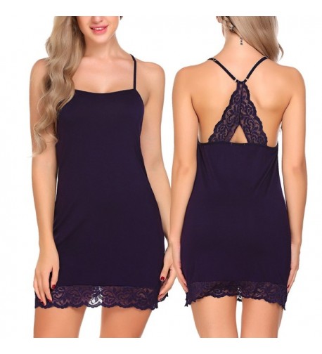 ADOME Womens Nightgown Chemise Babydoll