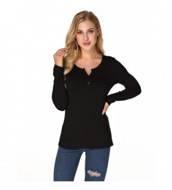 Fashion Women's Henley Shirts