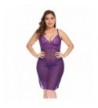 Adidome Lingerie Babydoll Bodysuit Purple