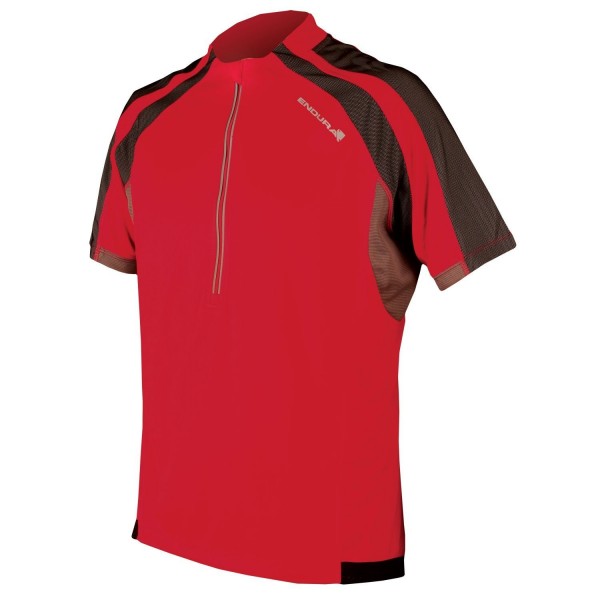 Hummvee Short Sleeve Cycling Jersey - Cherry Red - C7114GTQ0T3