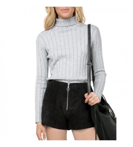Glamaker Pullover Turtleneck Sweater Knitted