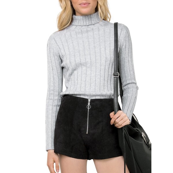 Glamaker Pullover Turtleneck Sweater Knitted