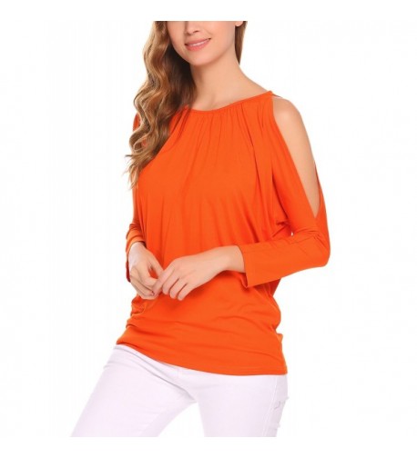 Unibelle Womens Sleeve Pleated Shoulder