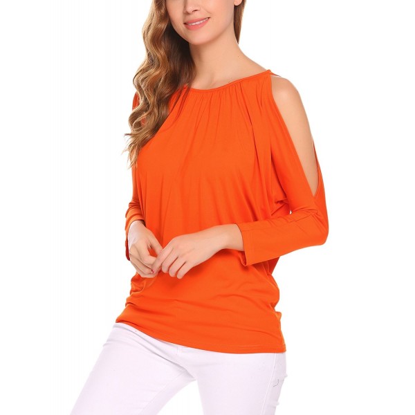 Unibelle Womens Sleeve Pleated Shoulder