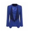 ACKKIA Womens Draped Blazer Business