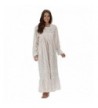 Cotton Nightgown Pockets White Vintage