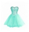 FAIRY COUPLE Strapless Homecoming turquoise