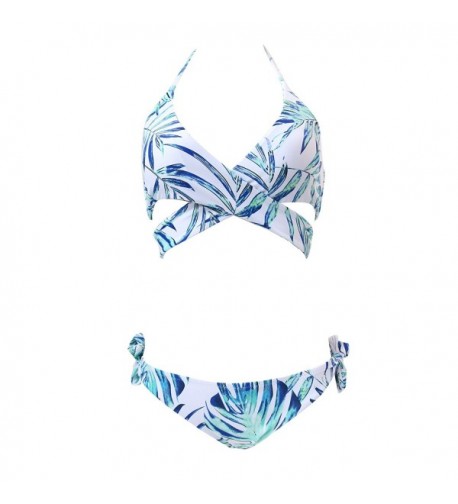 RUUHEE Bikini Printing Two Piece Swimsuit