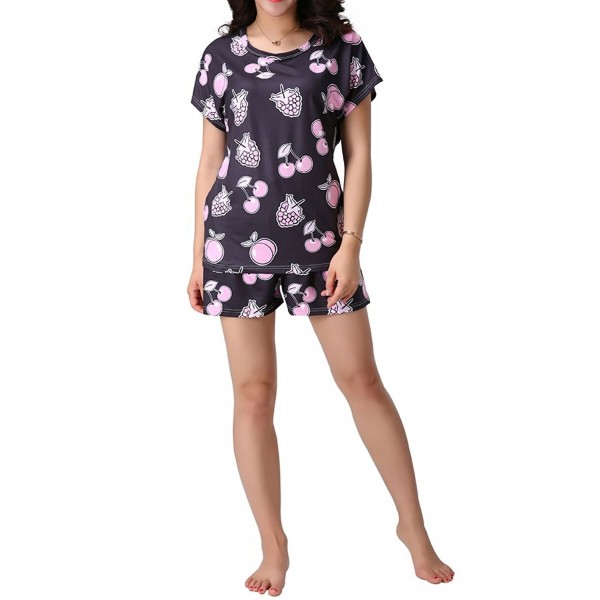 MyFav Sleepwear Printed Pajamas Loungewear