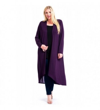 12 Ami Sleeve Cardigan Purple