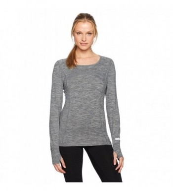 Terramar Womens Stretch Brushed Melange