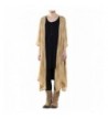 Mordenmiss Womens Loose Cardigan Yellow