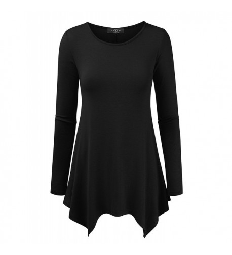 WT1393 Womens Round Sleeve Loose