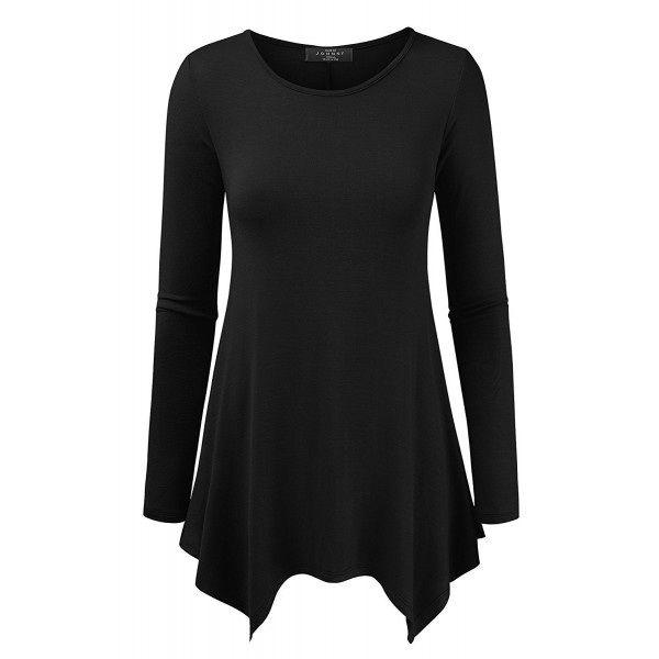 WT1393 Womens Round Sleeve Loose