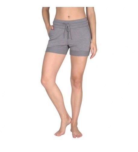 Yogalicious Activewear Lounge Shorts Heather