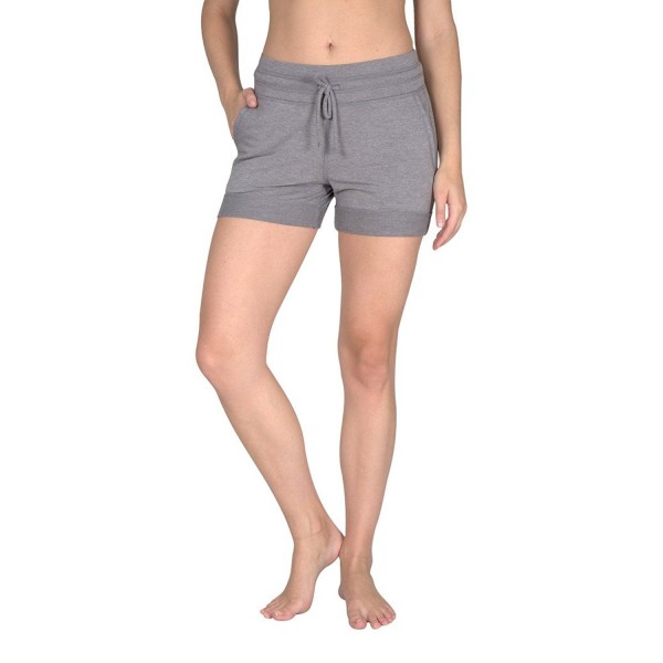 Lightweight Super Soft Ultra Comfy Lounge Short - Heather Grey ...