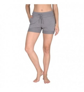 Yogalicious Activewear Lounge Shorts Heather