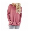 Auxo Womens Casual Sweatshirt Blouses