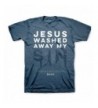 Jesus Washed T Shirt Slate Medium