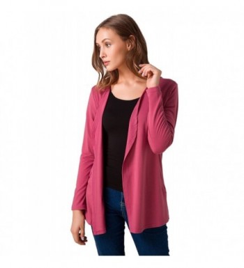 LOBOHO Womens Casual Sleeve Cardigan