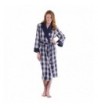 PajamaGram Snowfall Plaid Cotton Flannel