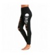 Womens Skull Pattern Trousers Length