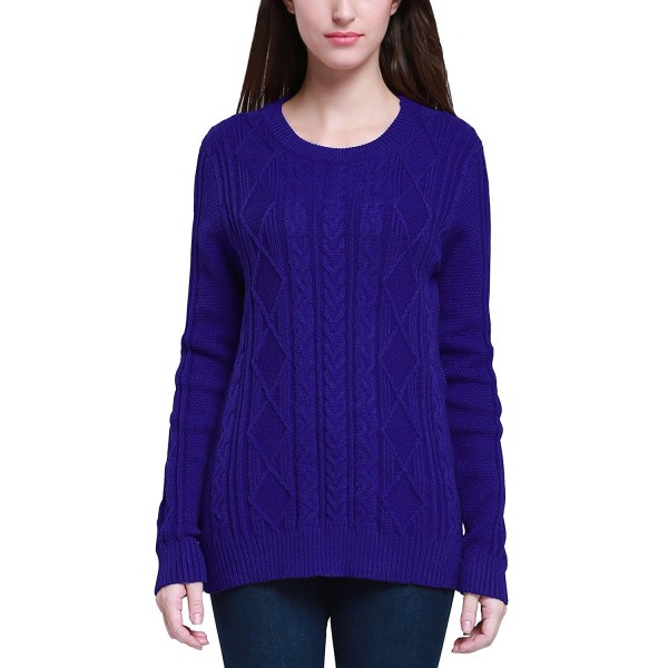 PrettyGuide Womens Sweater Crewneck Pullover