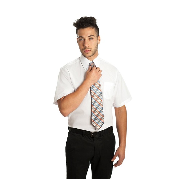 white broadcloth dress shirt