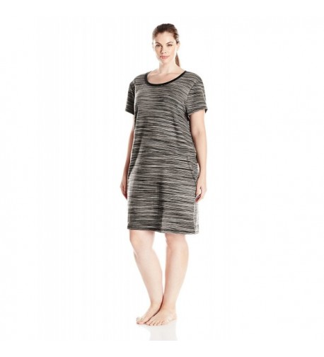 Karen Neuburger Womens Sleepdress Charcoal