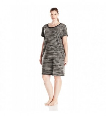 Karen Neuburger Womens Sleepdress Charcoal