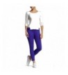 Satin Jersey Skimmer Leggings Purple