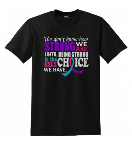 Strong Thyroid Cancer T Shirt Unisex