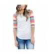 Dokoll Casual Striped Floral T shirt