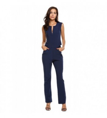 ELESOL Sleeveless Elegant Fitted Jumpsuit