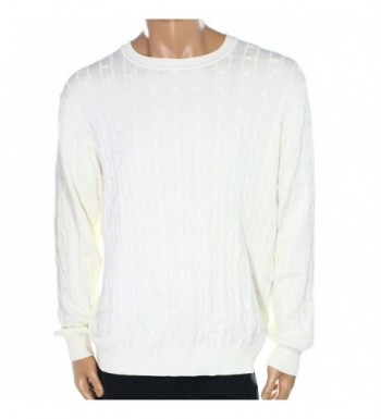 Club Room Cable Pullover Sweater