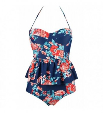 COCOSHIP Antigua Floral Swimsuit Swimwear