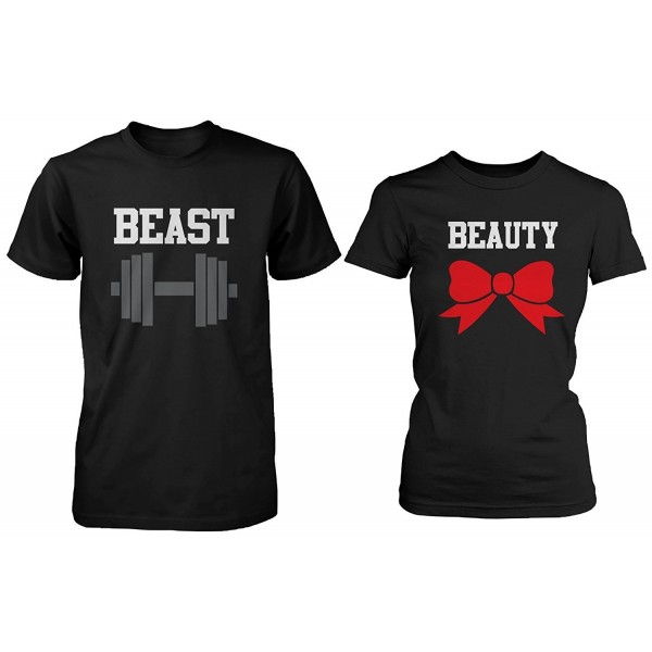 Beauty Couple Matching T Shirts Women L