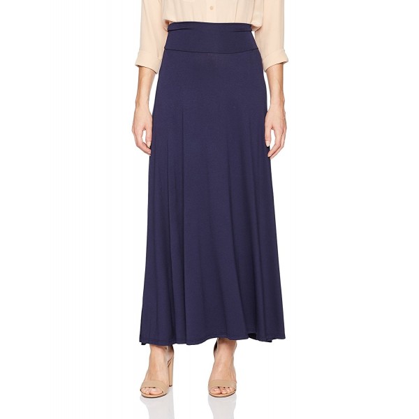 AGB Womens Solid Skirt Anytime