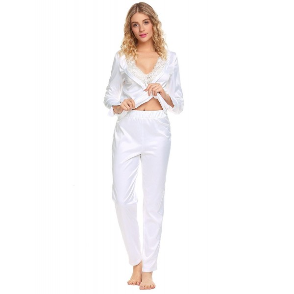 Nessere Woman Satin Pajama Sleeve