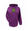 LG Deere Fuchsia Logo Hood