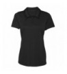 Ladies Performance 3 Button Black Medium