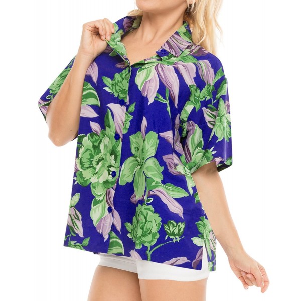 Leela Sleeve Button Tropical Carribean