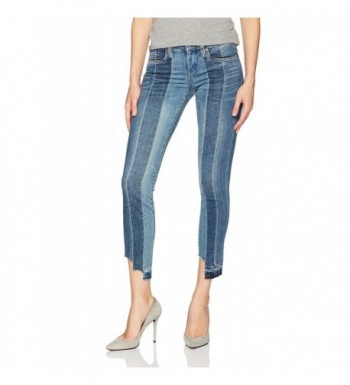 BLANKNYC Womens Color Block Skinny