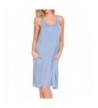 HOTOUCH Womens Sleepwear Nightgown Iceblue